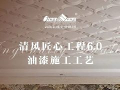 六星彩网站匠心工程6.0 |  ⑤油漆施工工艺