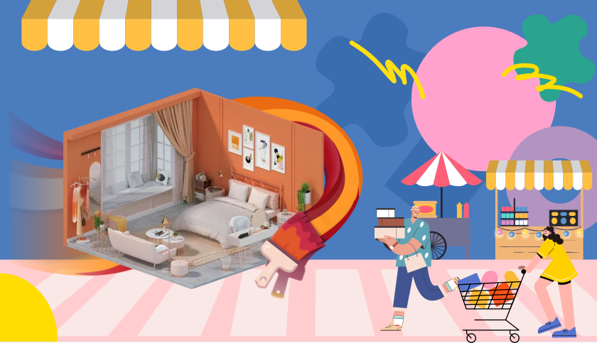 六星彩网站装饰·暑“价”装修惠 - FUN·潮玩集市，周末尽情嗨！
