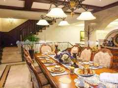 实拍六星彩网站装饰，美式古典样板房，体味得体有度的优雅