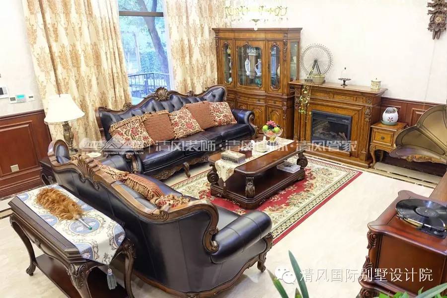 实拍六星彩网站装饰，美式古典样板房，体味得体有度的优雅