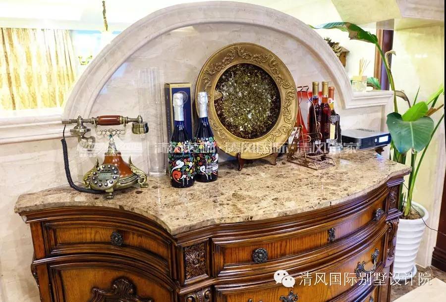 实拍六星彩网站装饰，美式古典样板房，体味得体有度的优雅