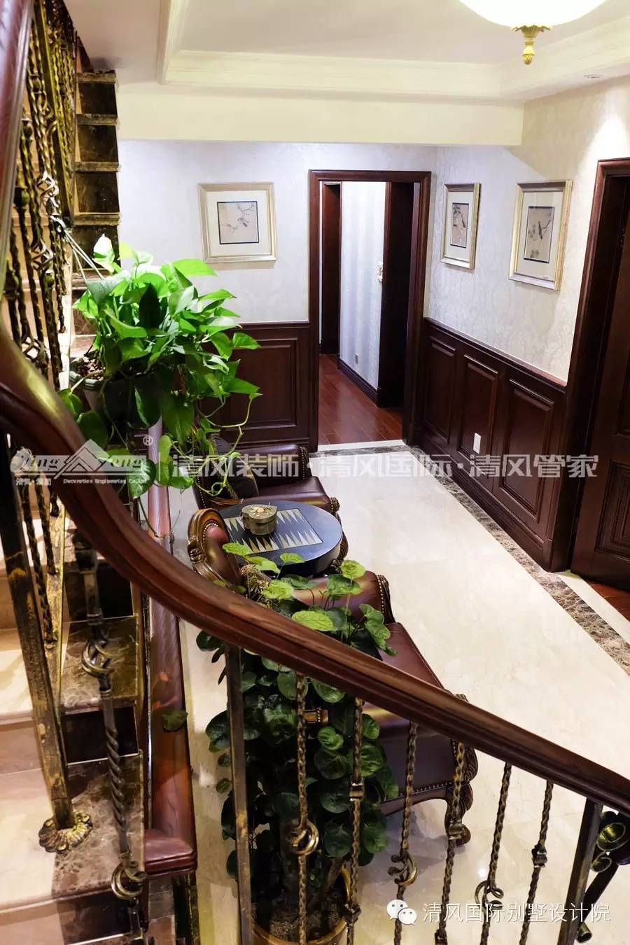 实拍六星彩网站装饰，美式古典样板房，体味得体有度的优雅