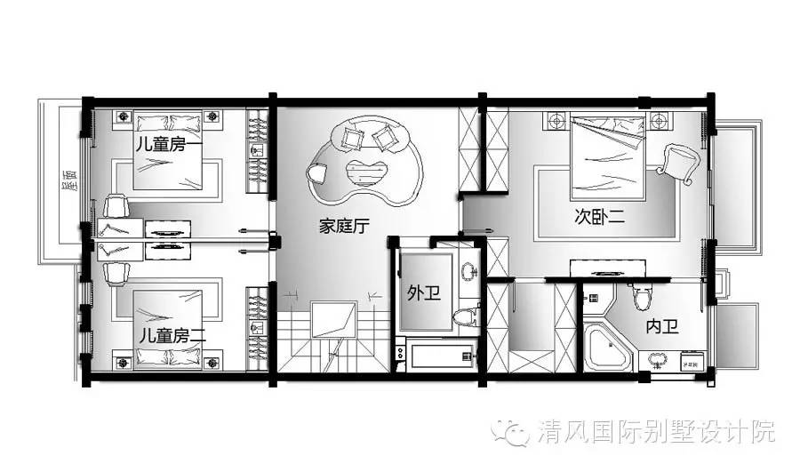 美式家装，多元素融合华丽风，让经典优雅成为生活主旋律