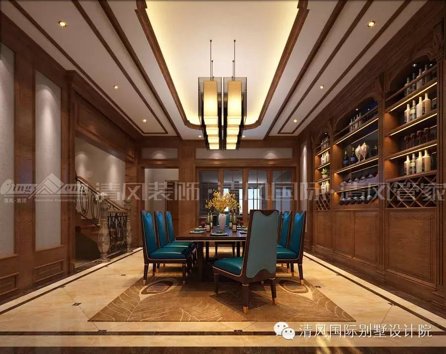 美式家装，多元素融合华丽风，让经典优雅成为生活主旋律