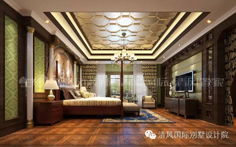 美式家装，多元素融合华丽风，让经典优雅成为生活主旋律