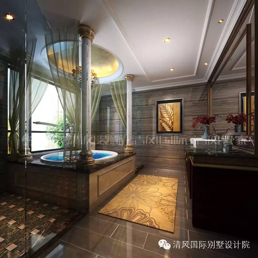 美式家装，多元素融合华丽风，让经典优雅成为生活主旋律