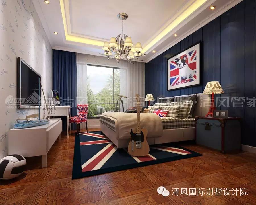 美式家装，多元素融合华丽风，让经典优雅成为生活主旋律