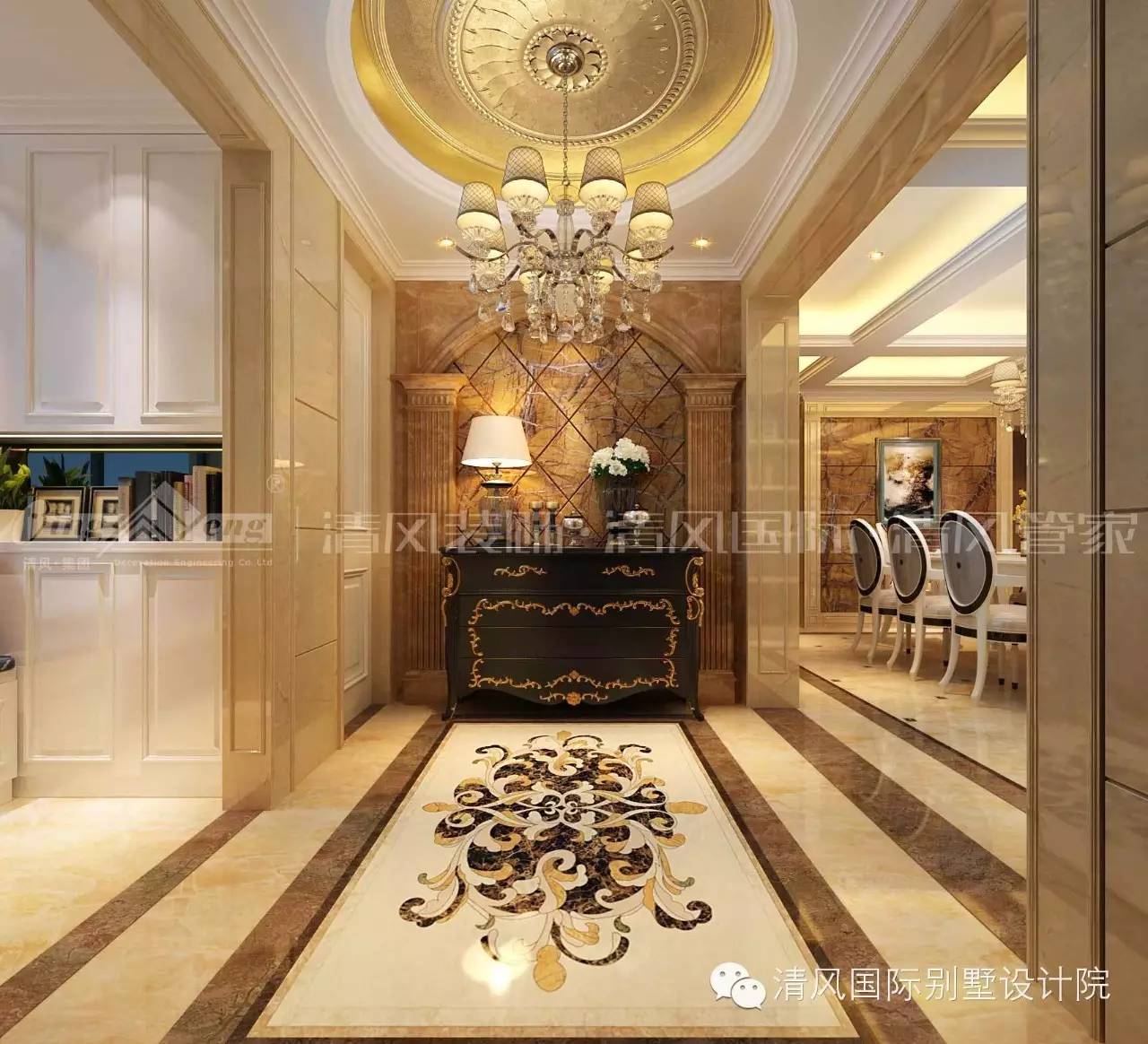 经典欧式设计，尽显高贵和奢华！