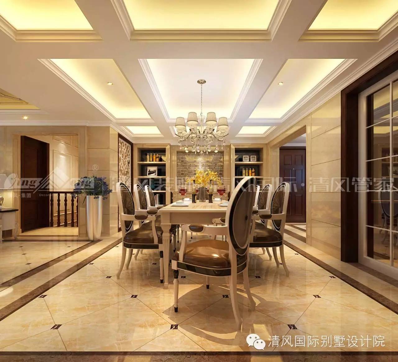 经典欧式设计，尽显高贵和奢华！