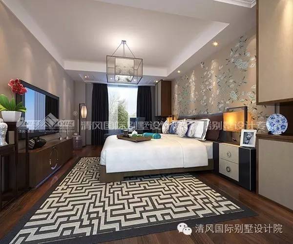 用新中式家装风格设计，为生活添加一点古典文化气韵。