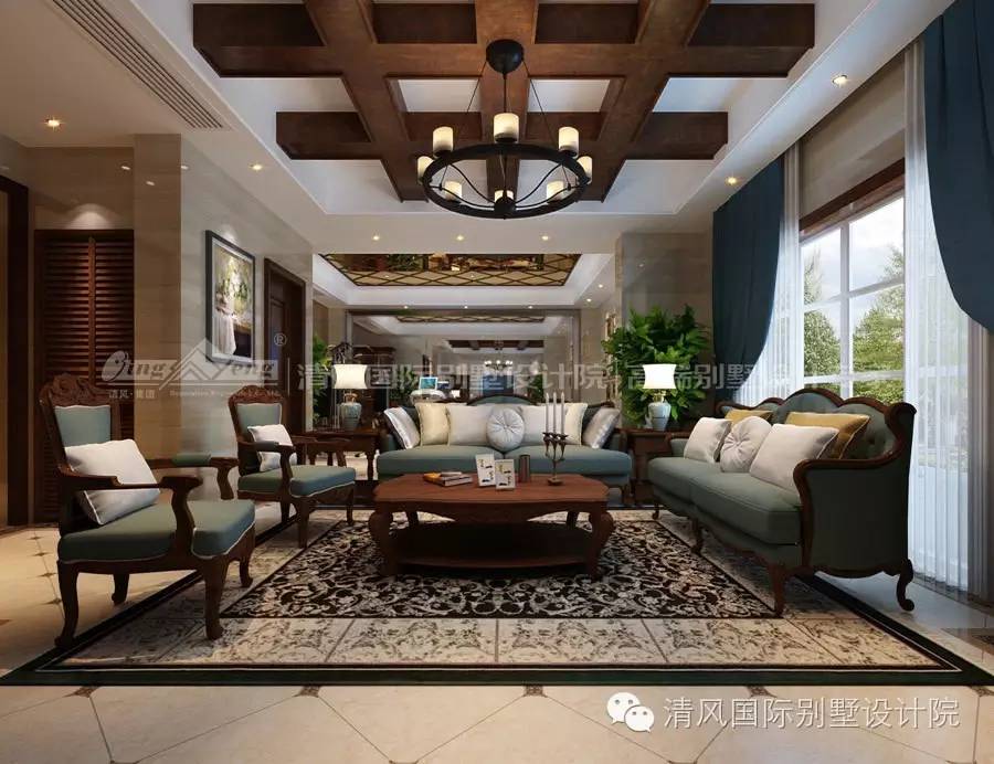 亲近自然，低调优雅，美式家装风格里的悠然自在