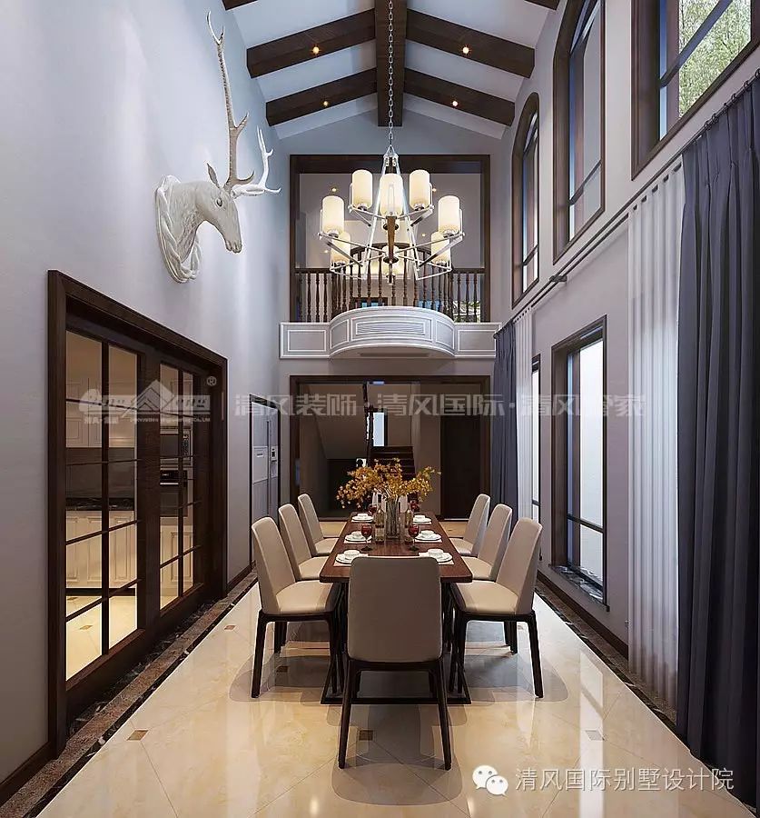 美式家装设计，体验一种自在、随意的不羁生活方式