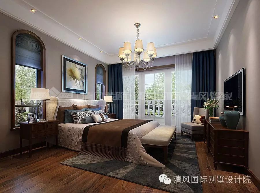 美式家装设计，体验一种自在、随意的不羁生活方式