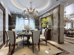 用美式家装强大的包容性，表现生活中的优雅、随性。