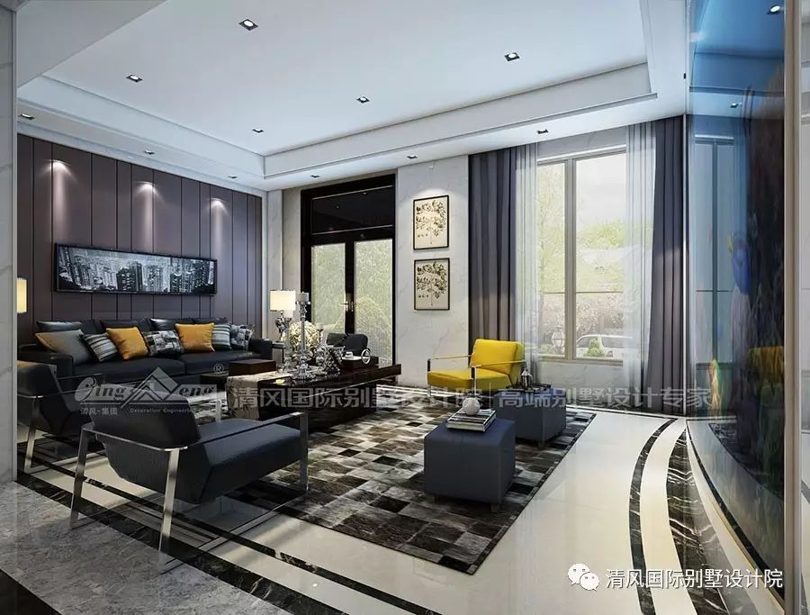 御宅有术，大宅现代风，内敛的时尚，就是低调的奢华