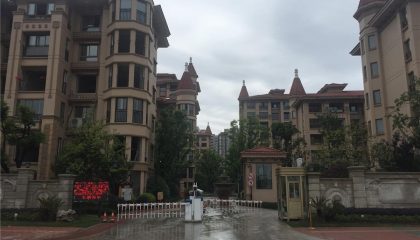 中南锦苑-苏州六星彩网站装饰在建工地