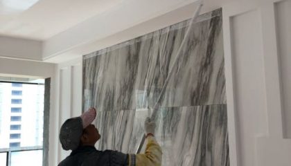 吴郡半岛油漆阶段