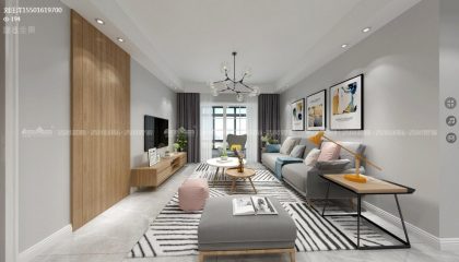 苏州明珠城香湖苑装修