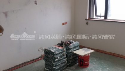 石湖景苑油漆阶段