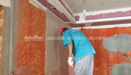 石湖景苑木工阶段