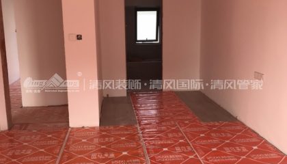 香溪园油漆阶段