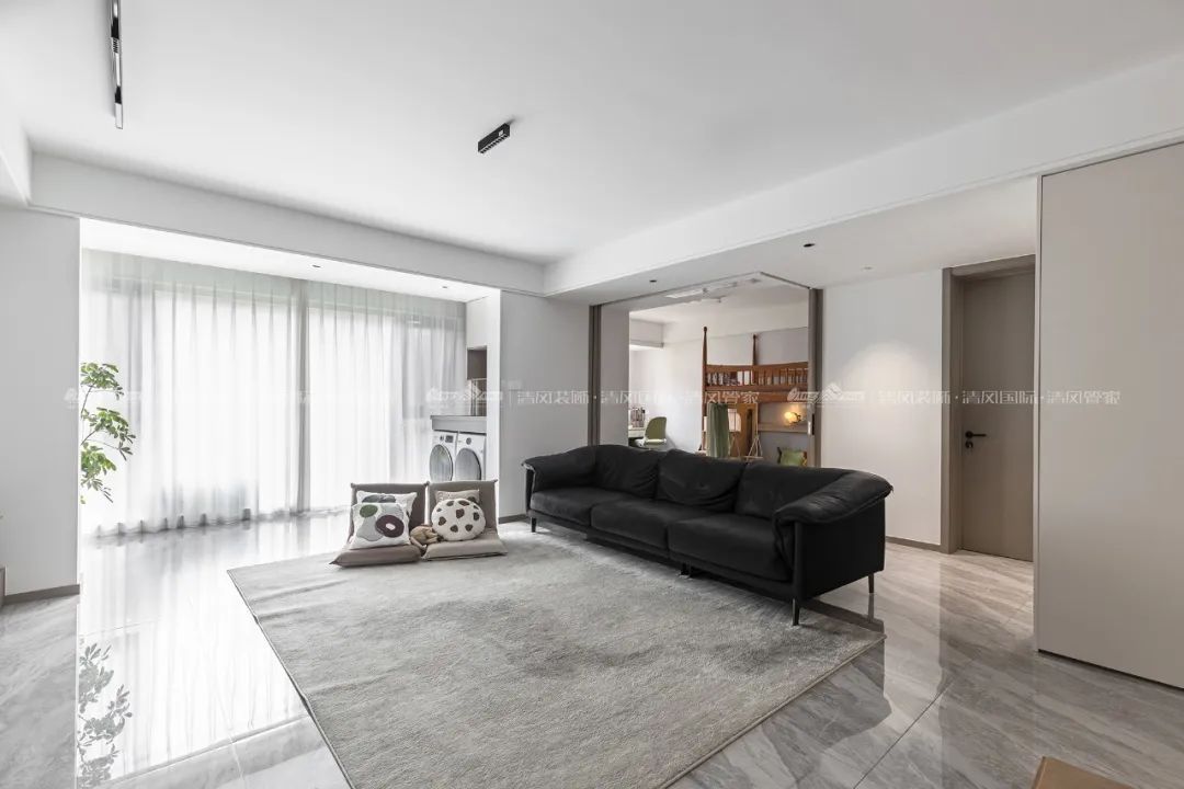 赏·析|170㎡现代简约风，功能收纳双满分，儿童房设计新灵感！