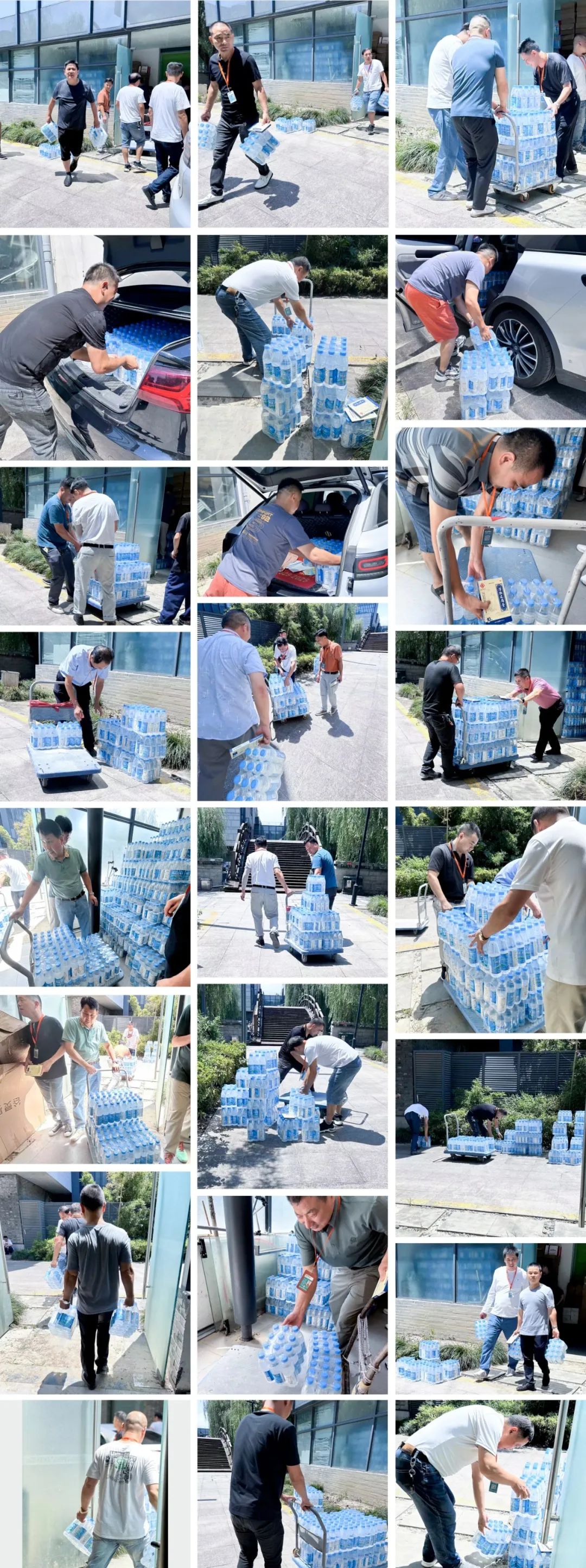 我们·六星彩网站 | 六星彩网站装饰夏日工地送清凉，感谢匠人！