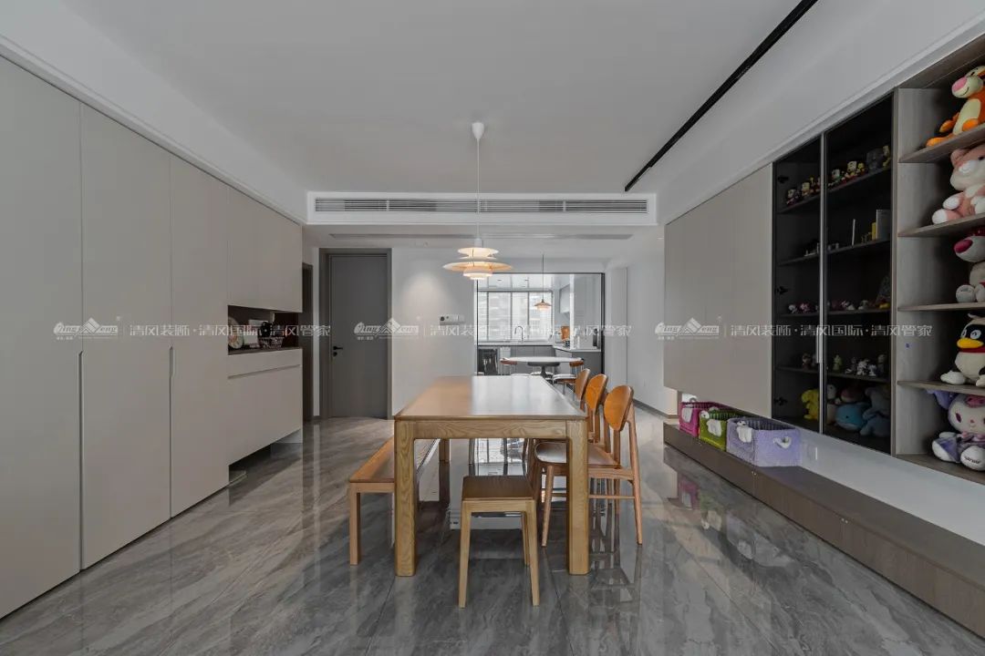 赏·析|170㎡现代简约风，功能收纳双满分，儿童房设计新灵感！