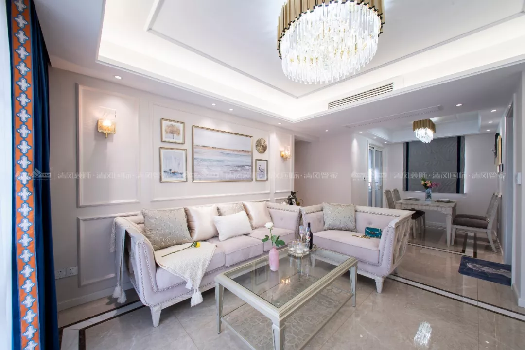 赏·析|198㎡现代轻奢，与精致主义撞个满怀！