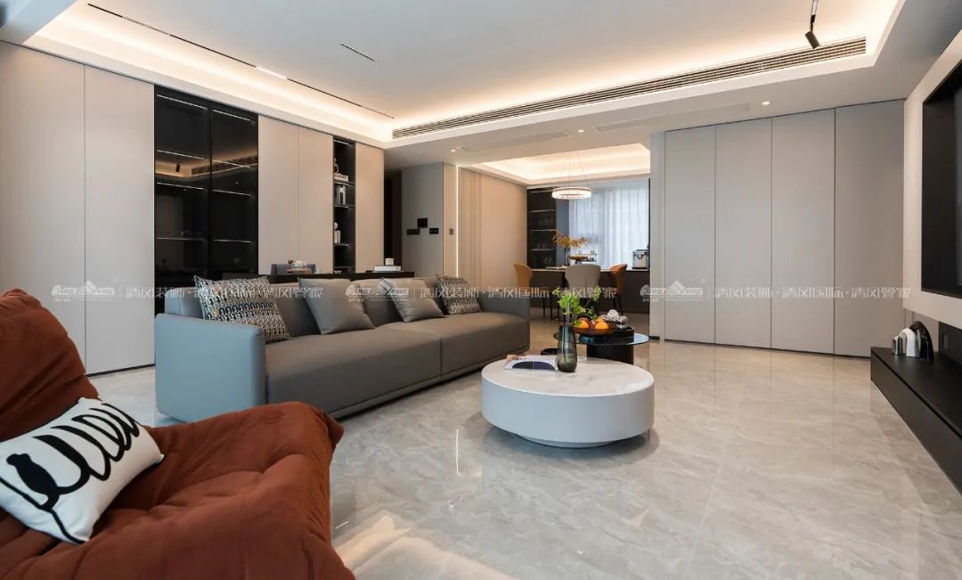 赏·析|140㎡现代简约，温馨舒适感拉满！