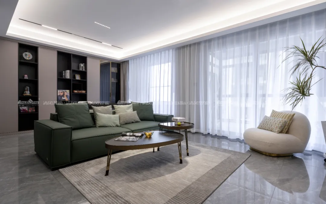 赏·析|140㎡现代简约，温馨舒适感拉满！