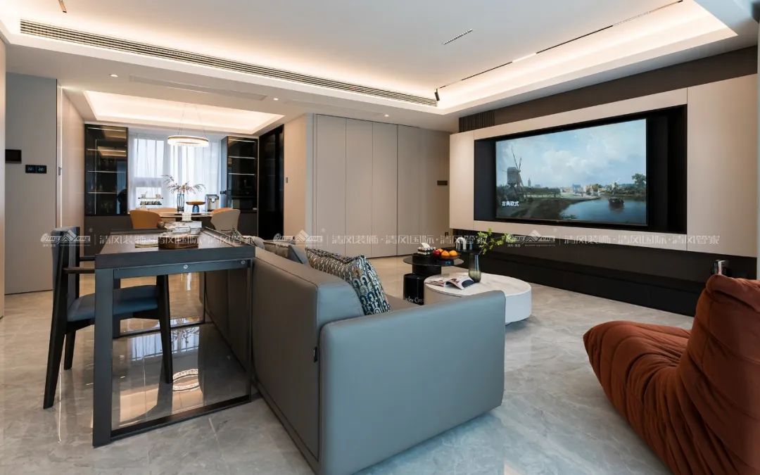 赏·析|140㎡现代简约，温馨舒适感拉满！