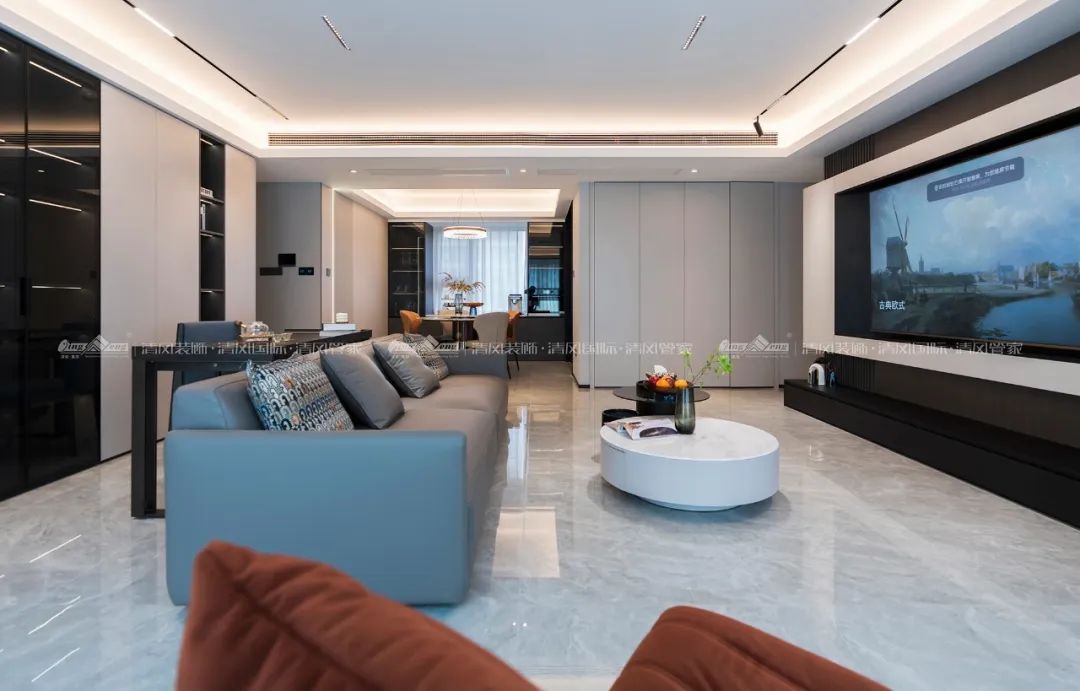 赏·析|140㎡现代简约，温馨舒适感拉满！