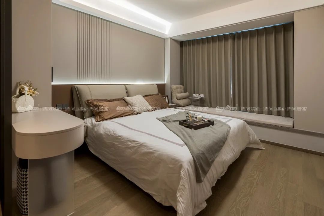 赏·析|140㎡现代简约，温馨舒适感拉满！