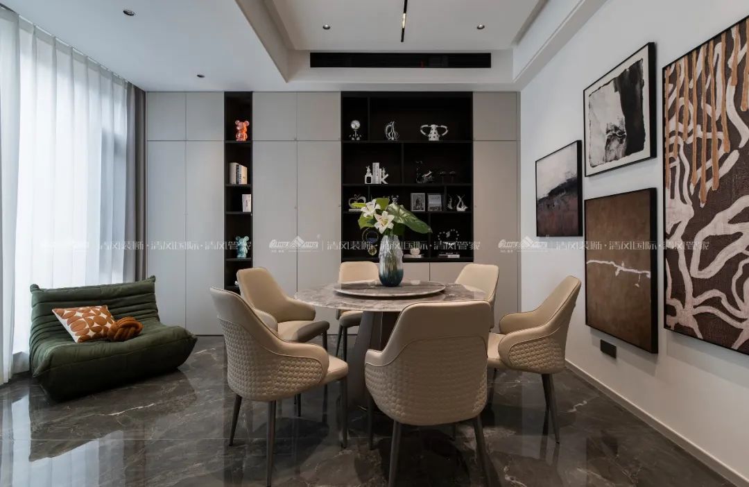 赏·析|396㎡现代简约，自由之邸